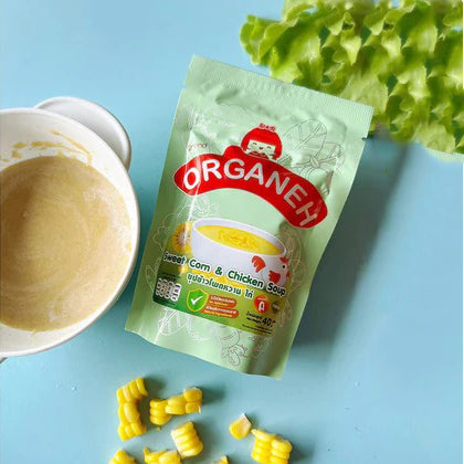 Organeh Sweet Corn & Chicken Soup 40g