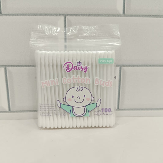 Daisy Cotton Buds Zip 100Pcs