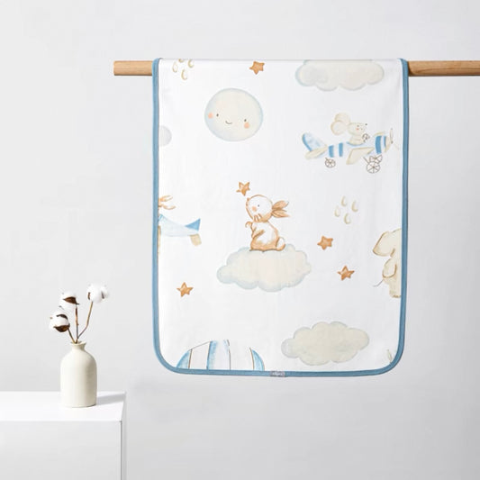 EMXEE  Baby Floral Urine Mat Sky Journey 50×70CM