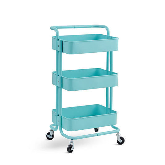 Three Layers Movable Baby Supplies Storage Cart