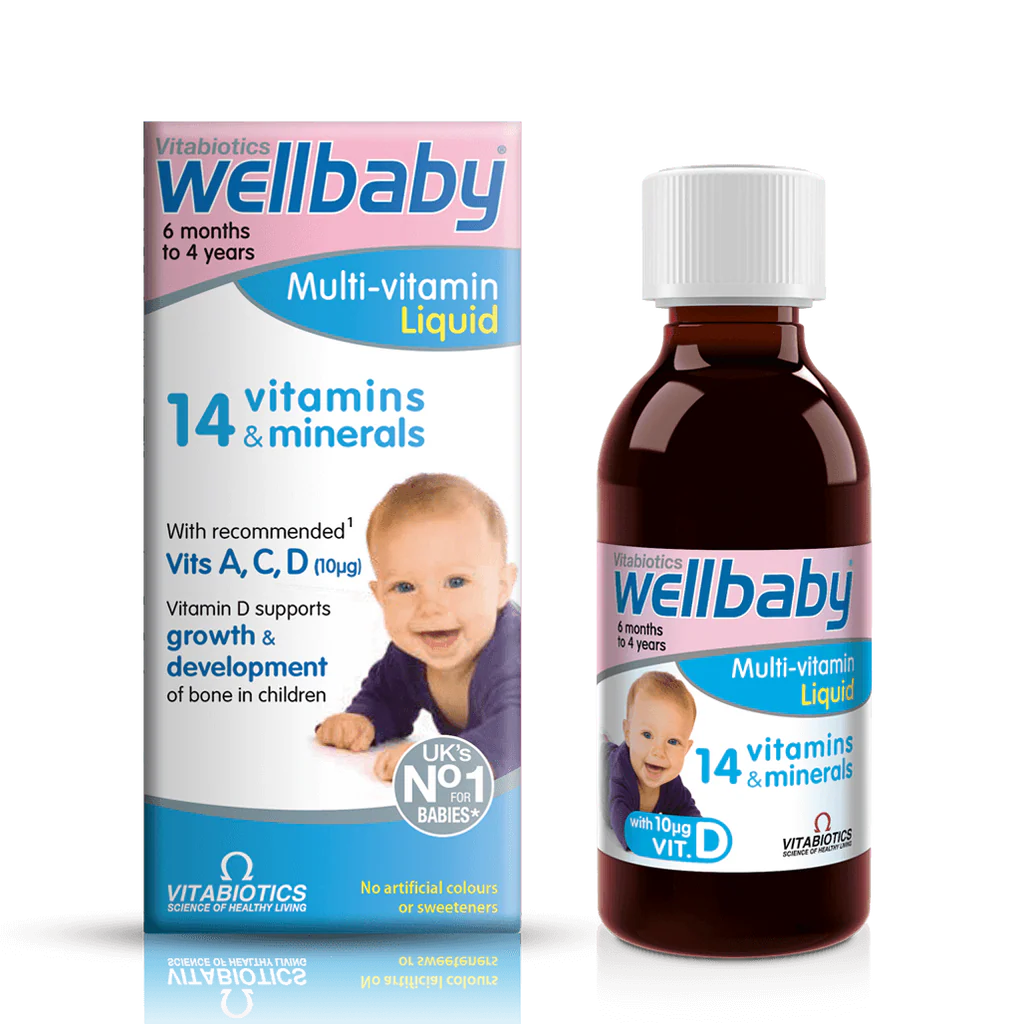 Pregnacare Wellbaby Vitabiotics 6-24Months Multi-Vitamin Liquid 150ml