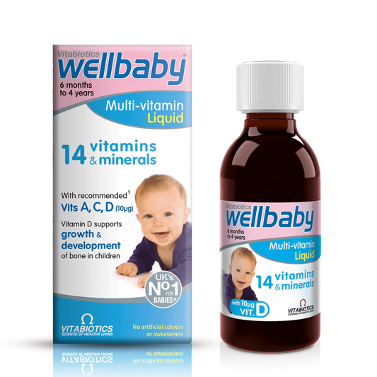 Pregnacare Wellbaby Vitabiotics 6-24Months Multi-Vitamin Liquid 150ml