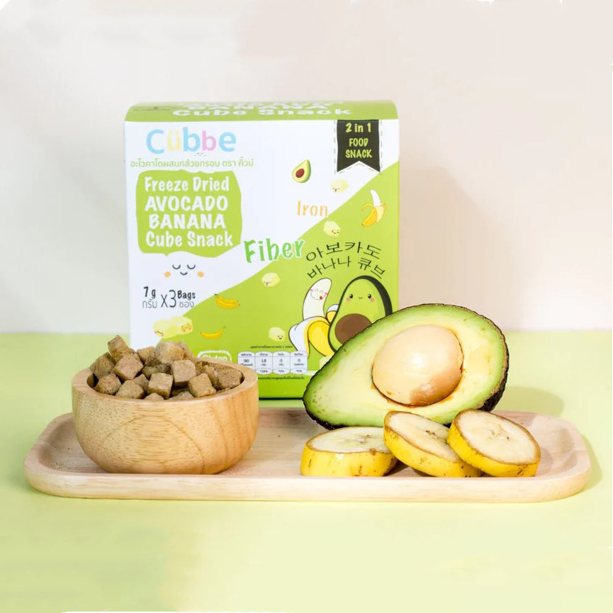 Cubbe Freeze Dried Fruit Cube Snack 7g*3Bags