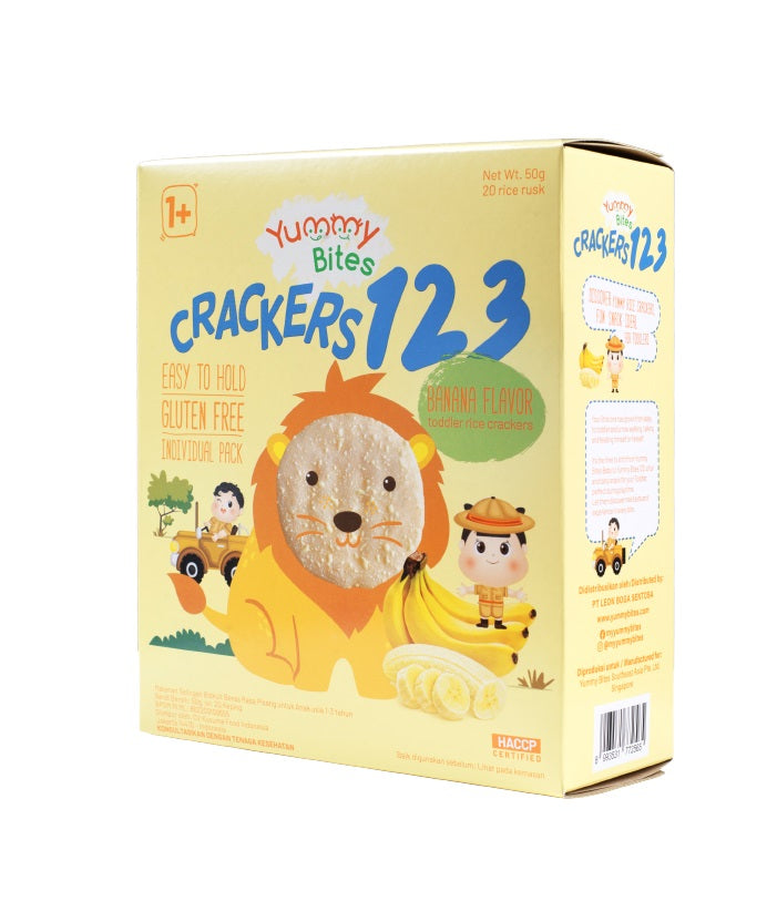 Yummy Bites Crackers123 50g