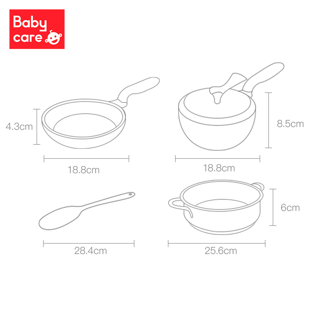 BabyCare Baby Food Cooking Pot Set