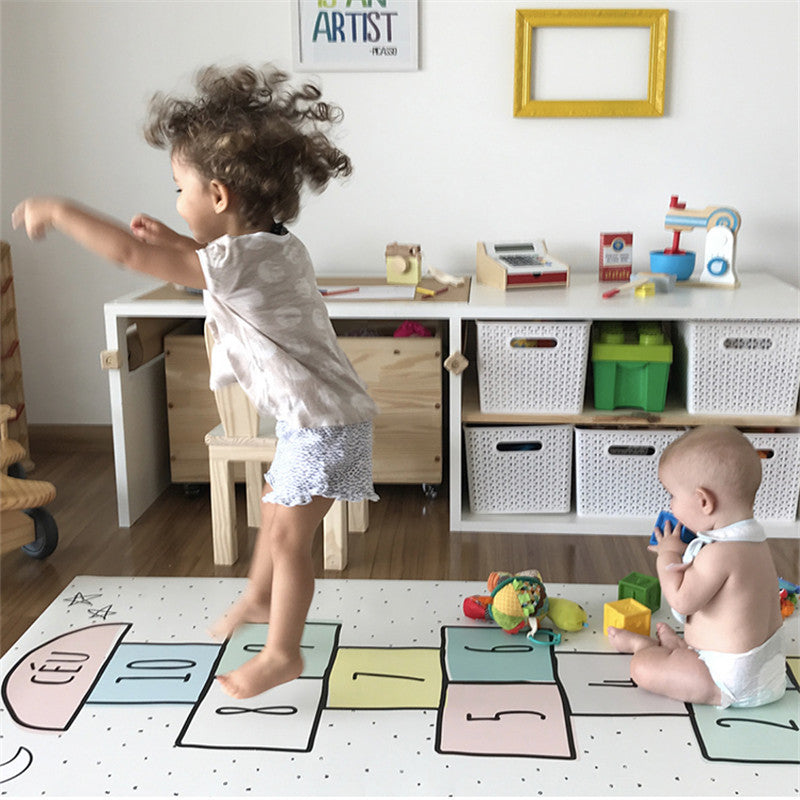 Hop and Count Hopscotch Game Playmat