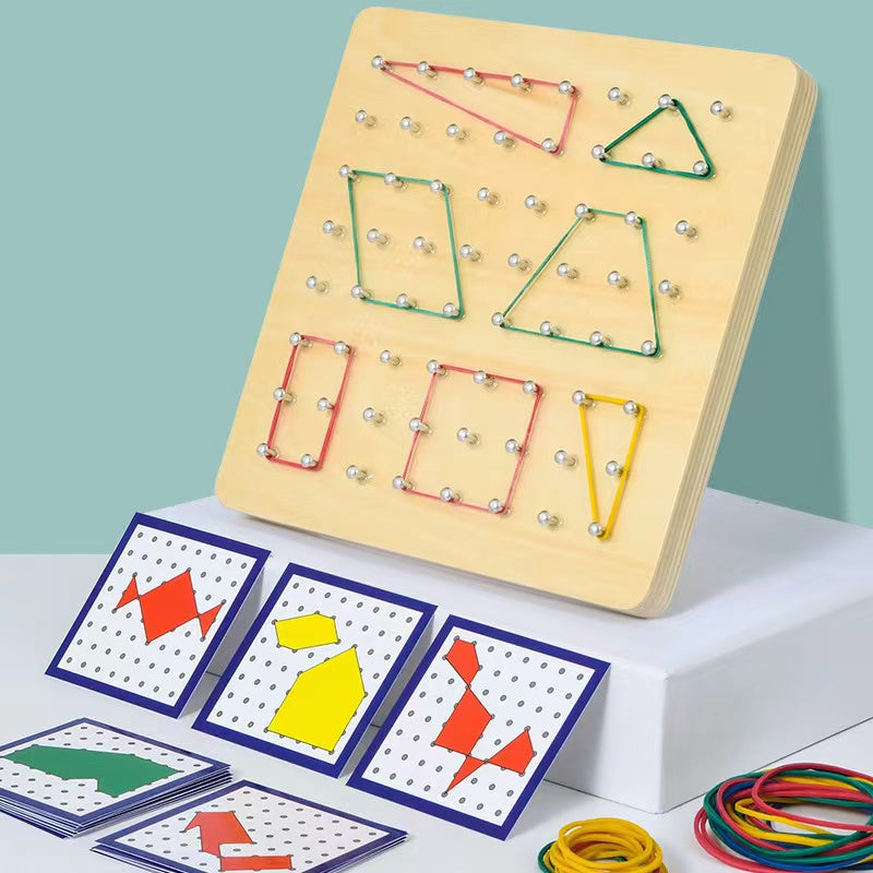 Rubber Band Nail Board Educational Toy