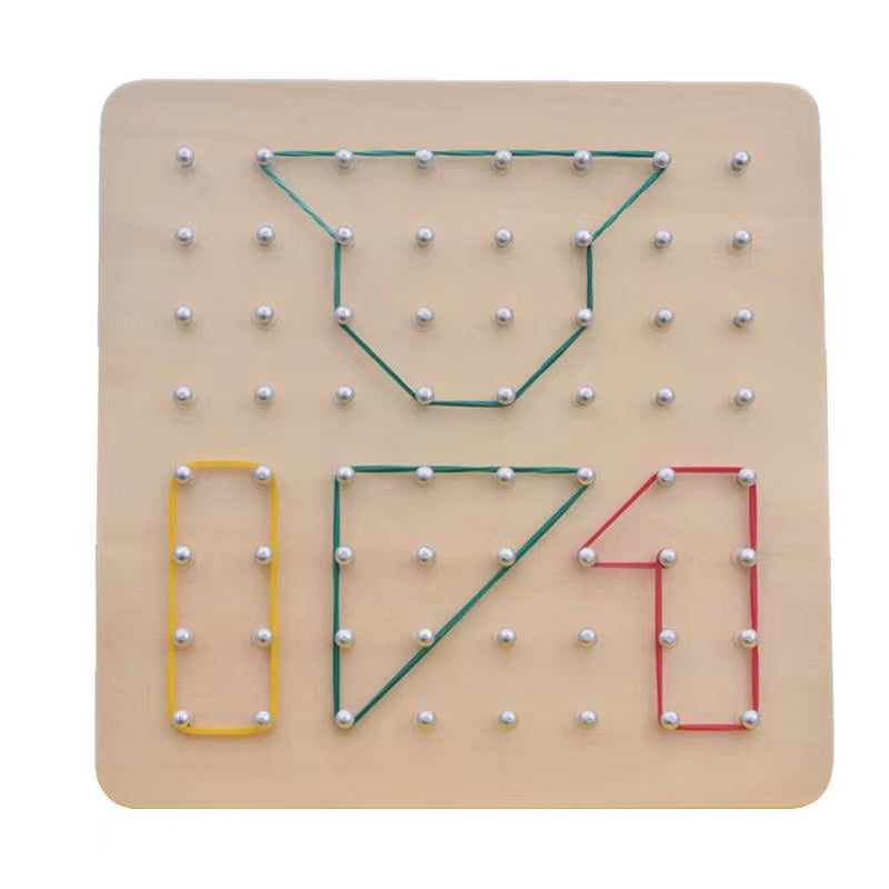 Rubber Band Nail Board Educational Toy