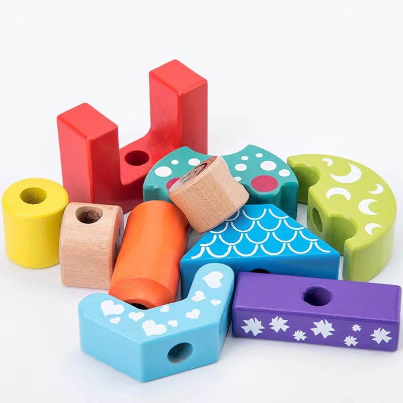 Muqiy - Day &Night Theme Wooden Toy