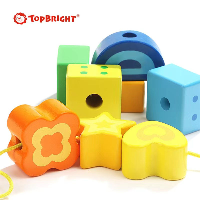 Top Bright - Caterpillar Lacing Blocks