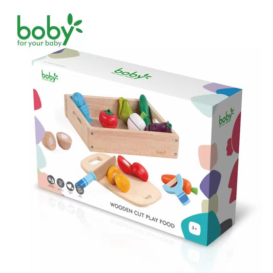 Boby - Wooden Vegetable Cutting Toys