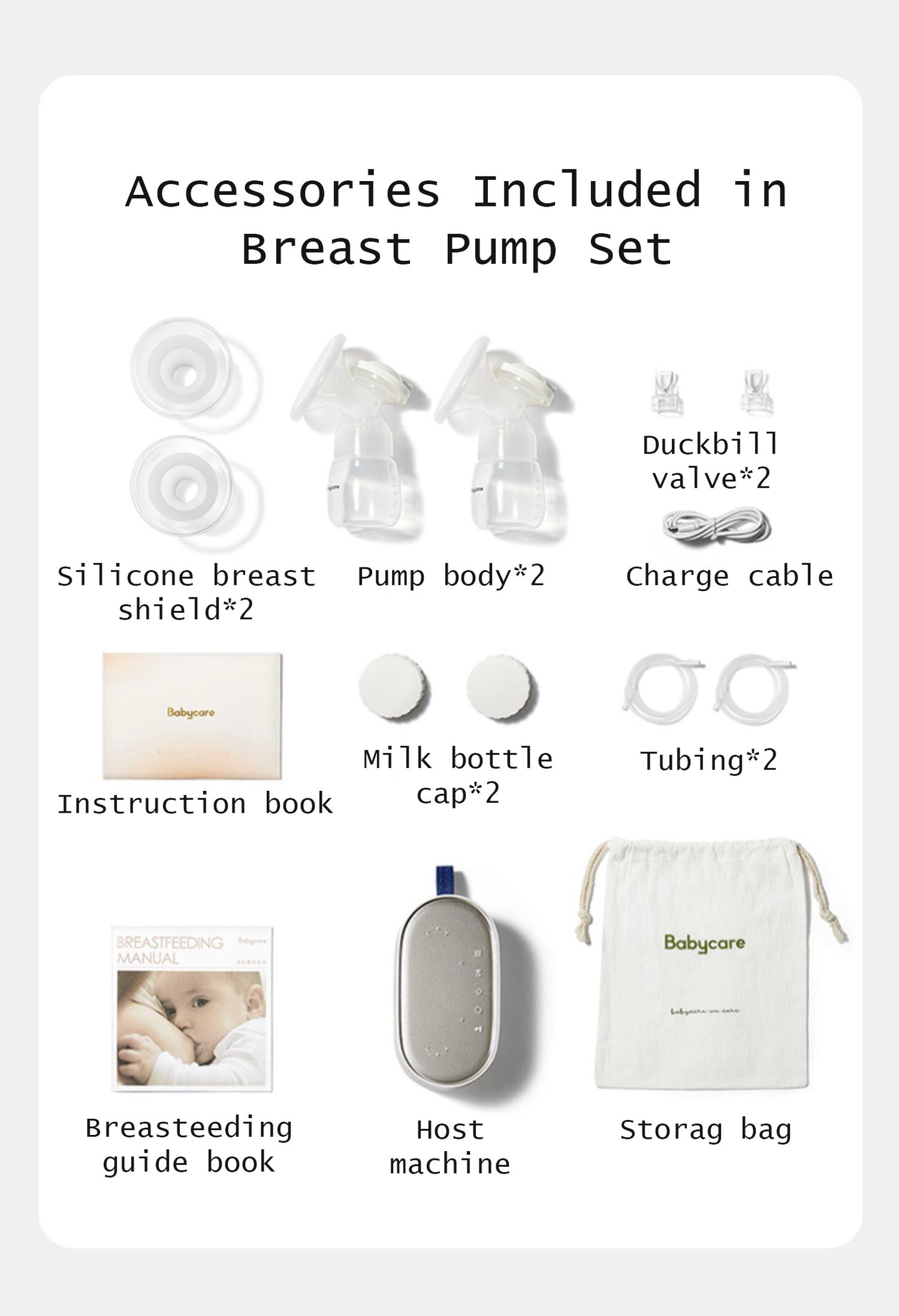 BabyCare Bilateral Electric Breast Pump