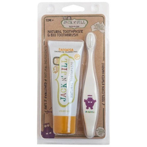 Jack N' Jill Toothpaste & Toothbrush Set