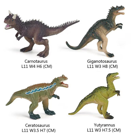 Dinosaur Figurine - Small Dinosaur 4Pcs Set