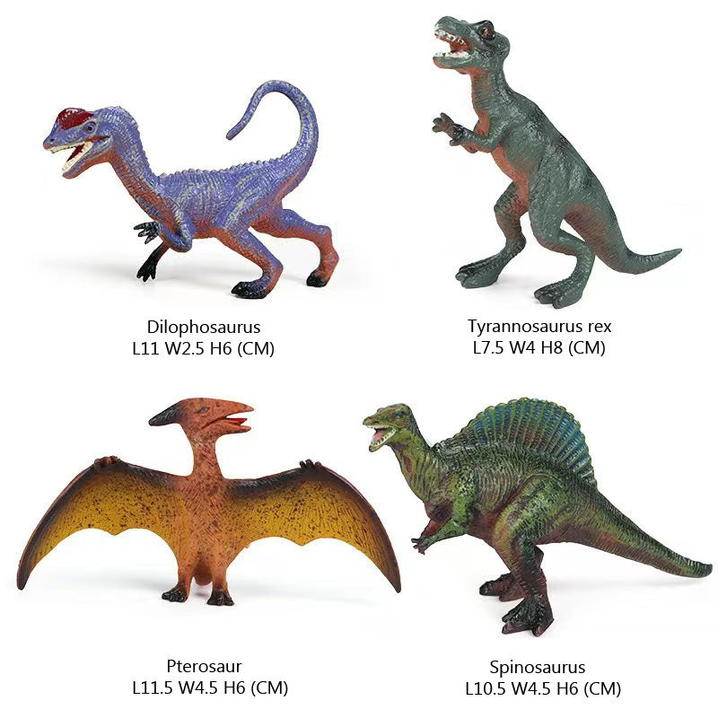 Dinosaur Figurine - Small Dinosaur 4Pcs Set