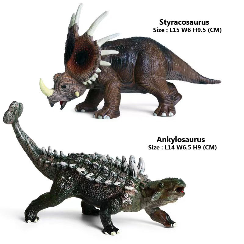 Dinosaur Figurine Set (2 Pcs)