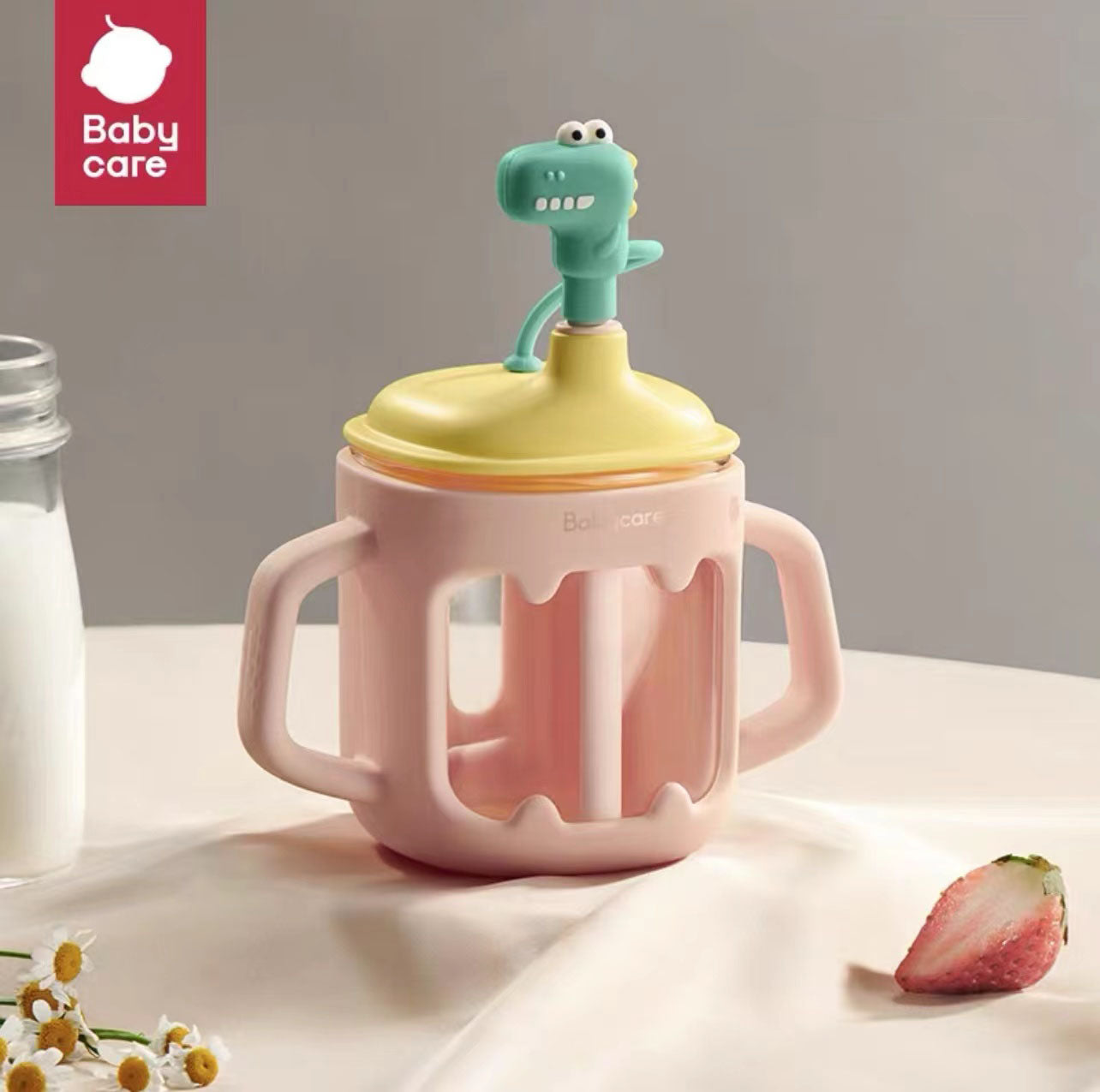 BabyCare T-Rex Toby Milk Cup