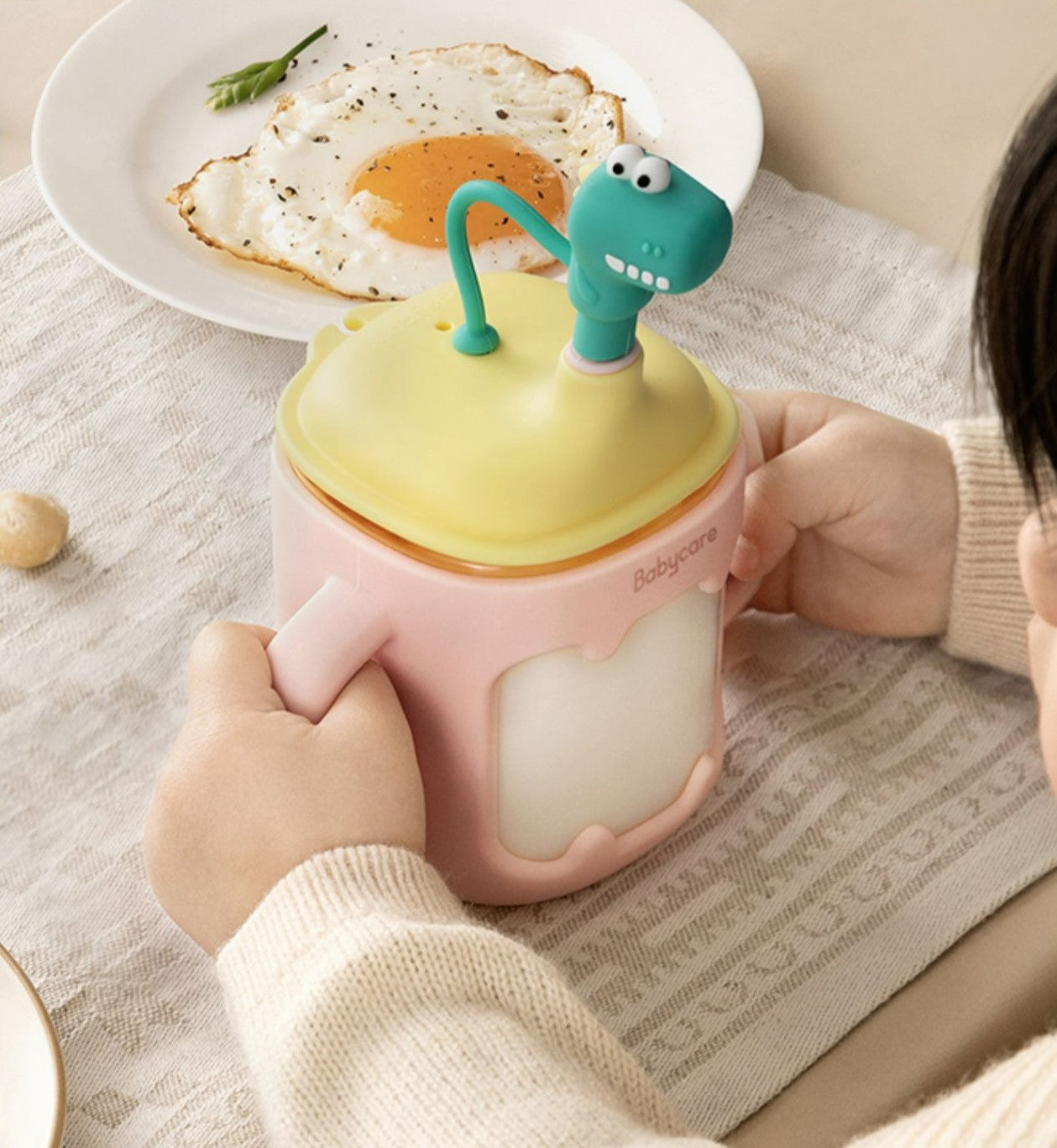 BabyCare T-Rex Toby Milk Cup