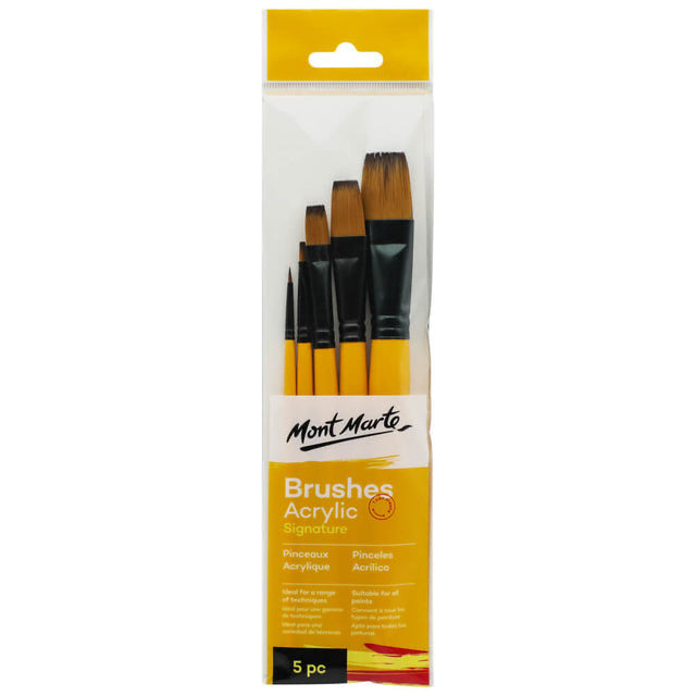 Mont Marte Gallery Series Brush Set Acrylic