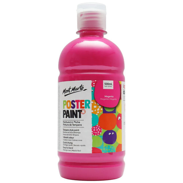 Mont Marte Poster Paint 500ml