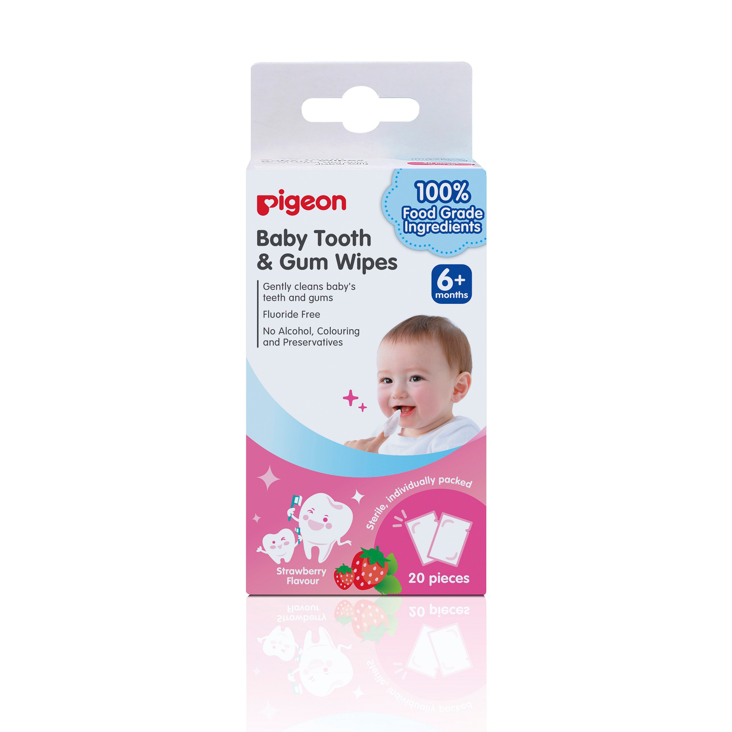 Pigeon Baby Tooth & Gum Wipes 20 Pcs