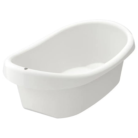 IKEA Lattsam Baby Bathtub White+Green