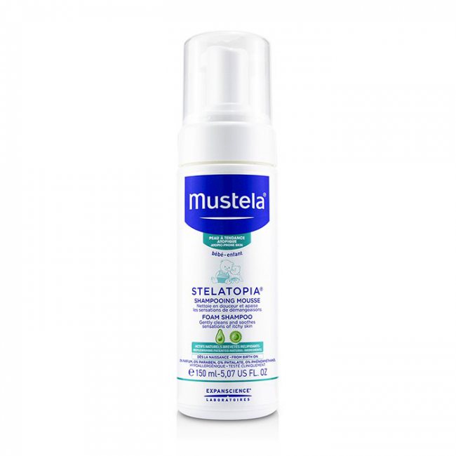 Mustela Stelatopia Foam Shampoo 150ml