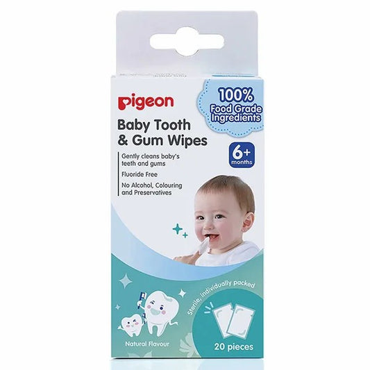 Pigeon Baby Tooth & Gum Wipes 20 Pcs