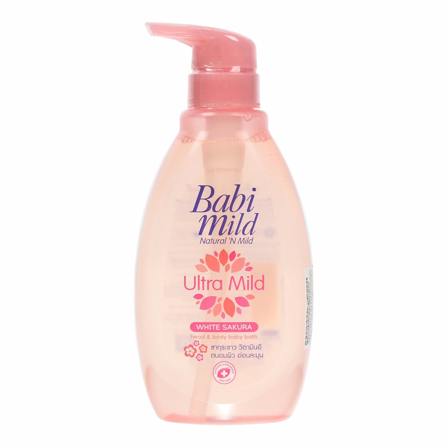 Babi Mild Head & Body Baby Bath 380ml